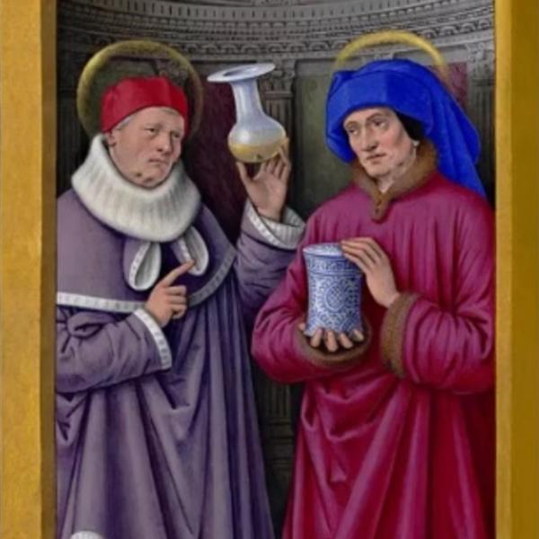 Miniatur aus dem Stundenbuch der Anne de Bretagne, um 1505, Bibliothèque Natonale, Paris